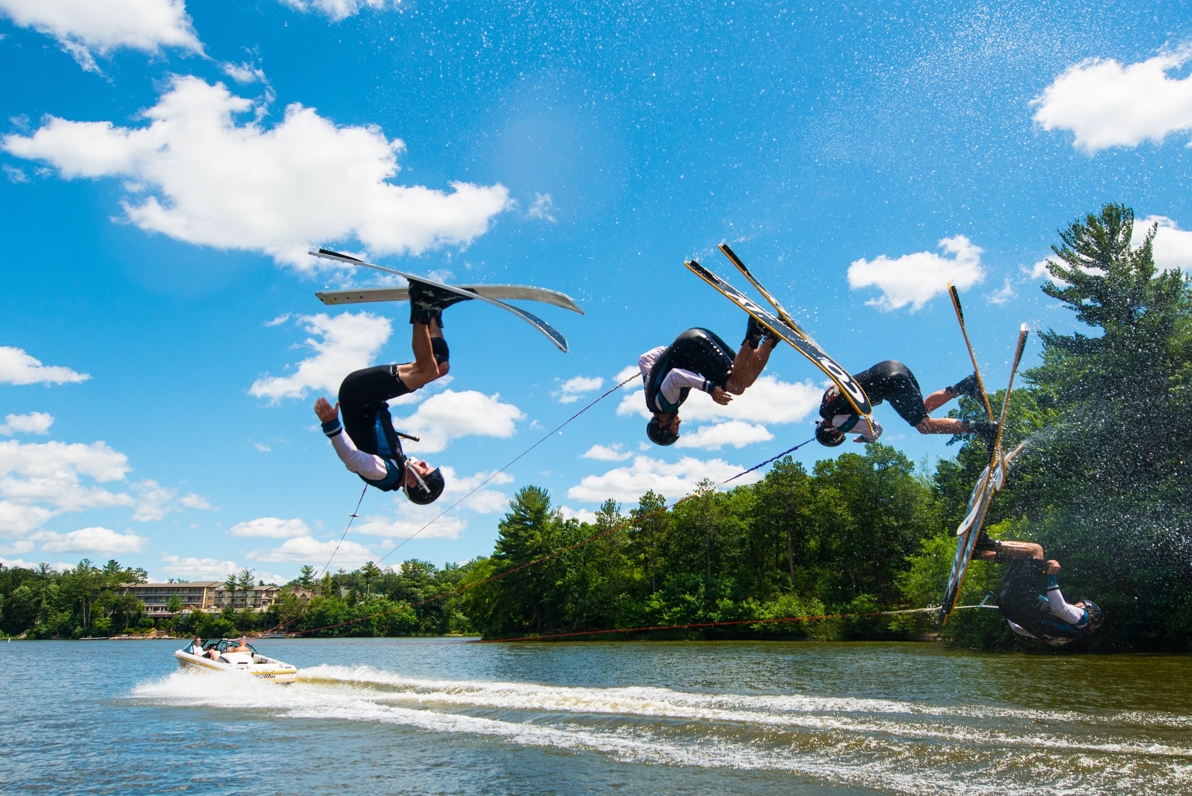 Hot Shot Waterskiers and Daredevils Take Center Stage at the Tommy